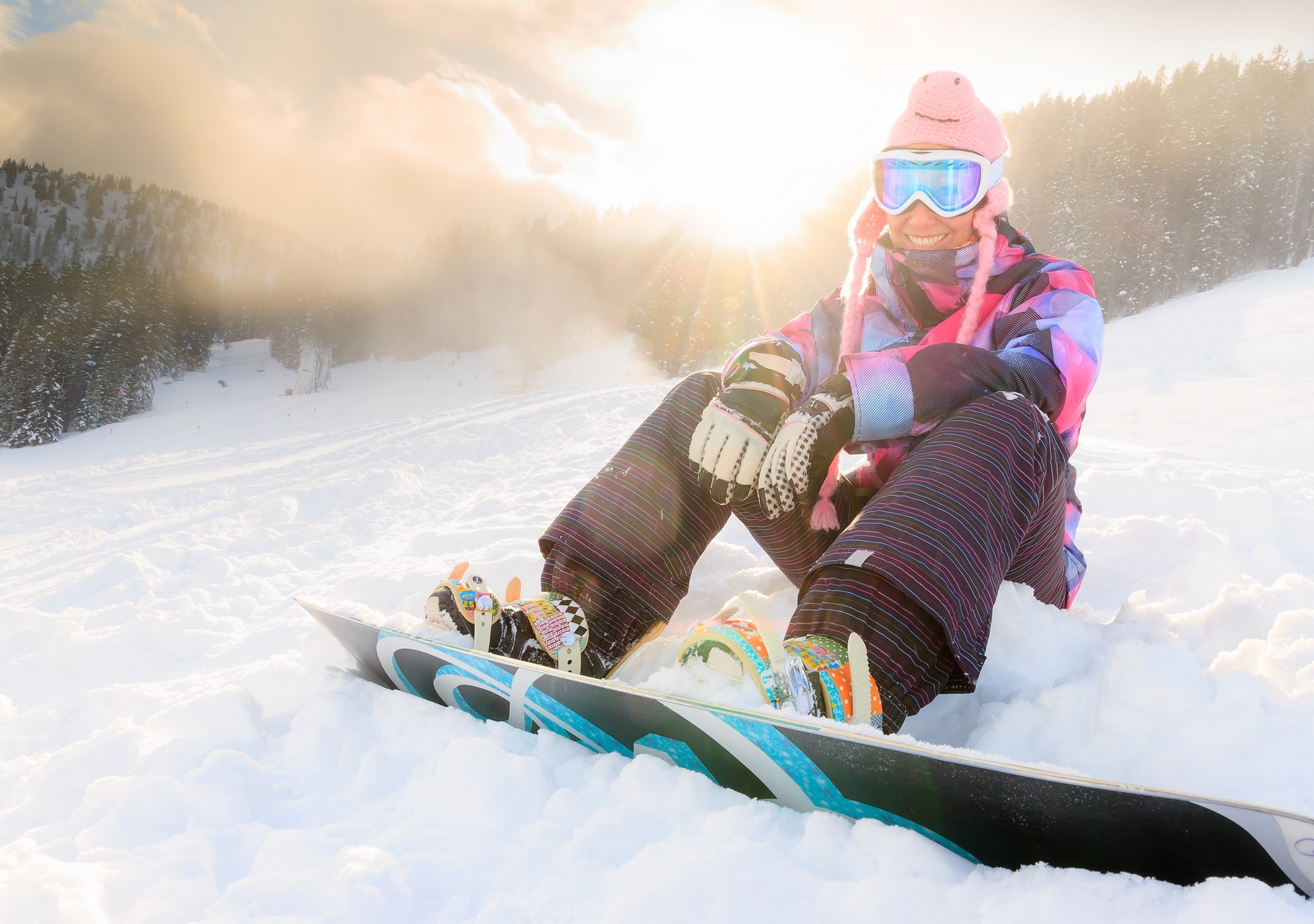 Augenpflege im Winter
